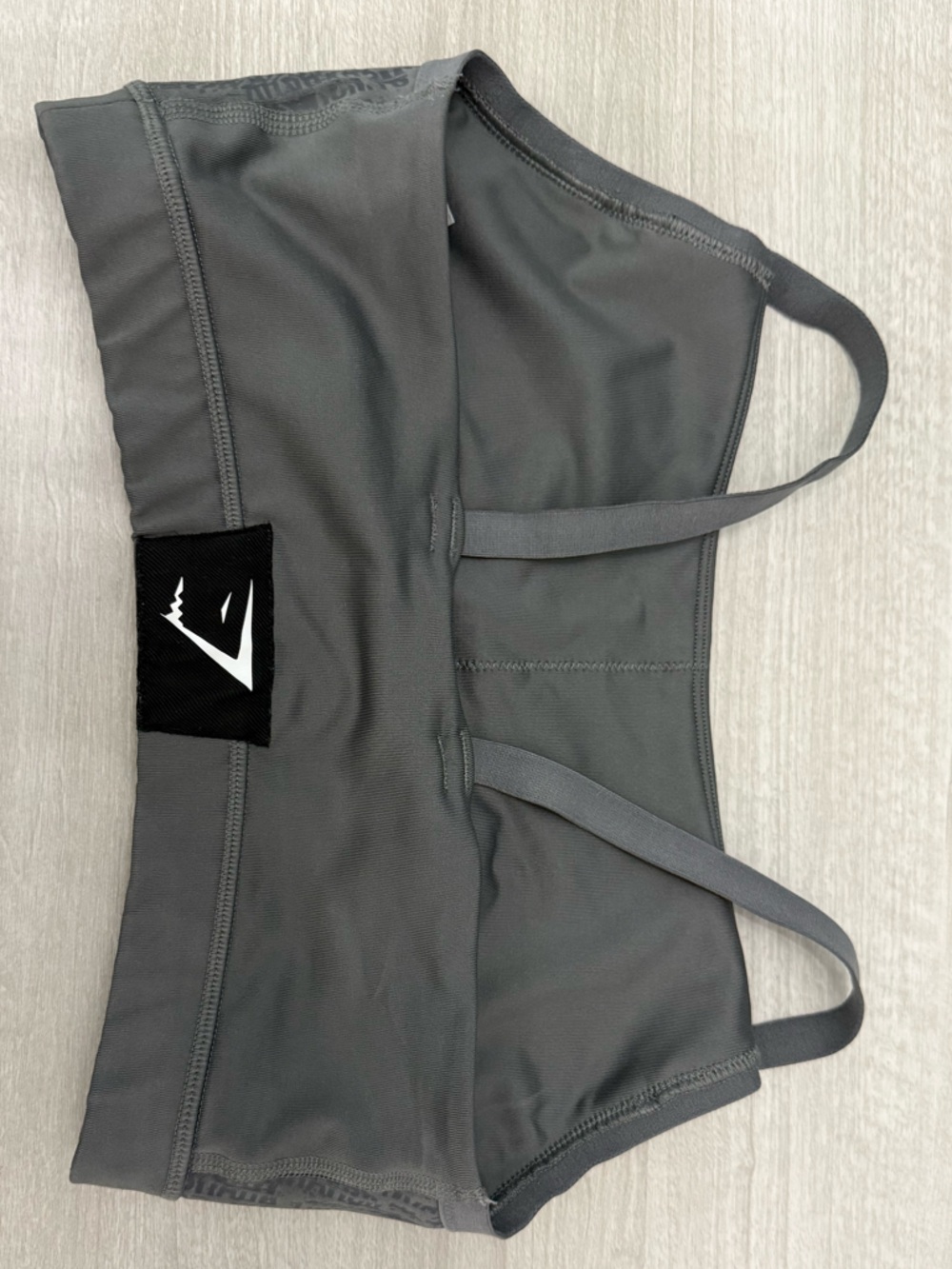Gymshark Gray Athletic sports Bra Sz M best fits Sz S